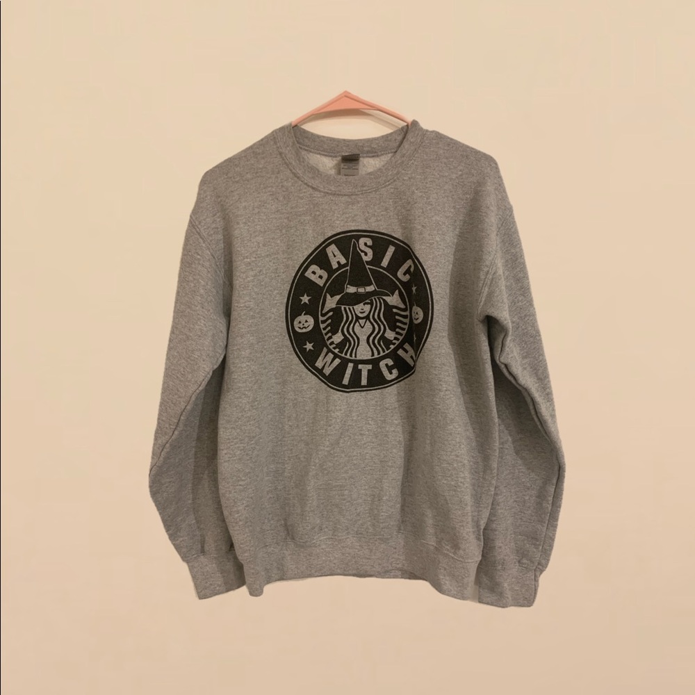BASIC WITCH GILDAN HEAVY BLEND SWEATER